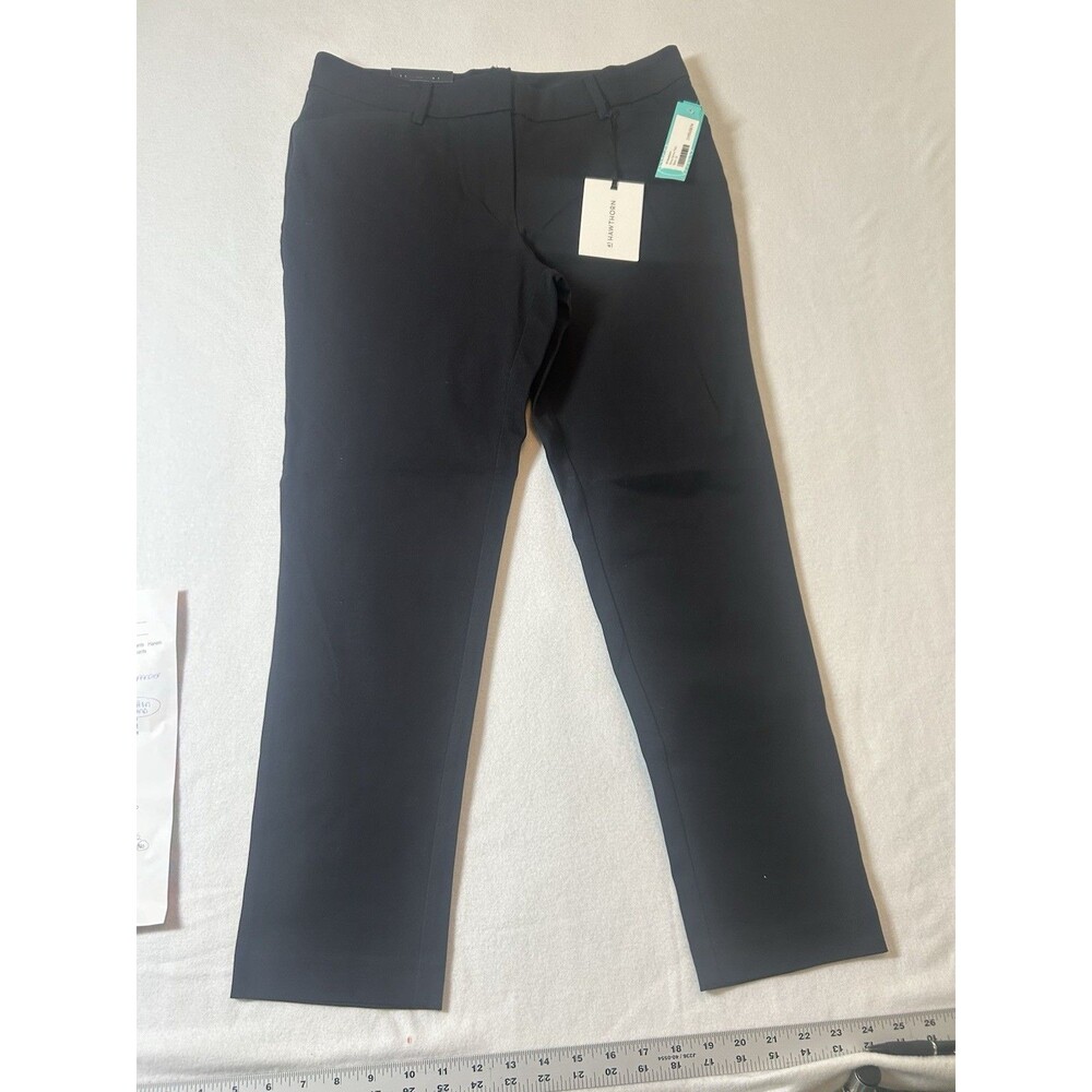41 Hawthorn Women's Career Pants 12 Black Skinny Leg Stretch NEW 295